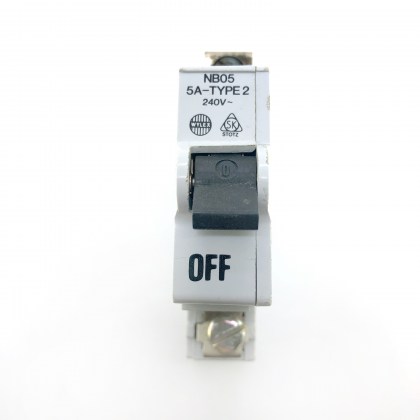 Wylex Stotz SK NB05 5A 5 Amp MCB Circuit Breaker Type 2